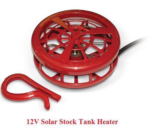 12V Solar Stock Tank Heater