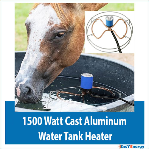 1500 Watt Cast Aluminum Water Tank Heater